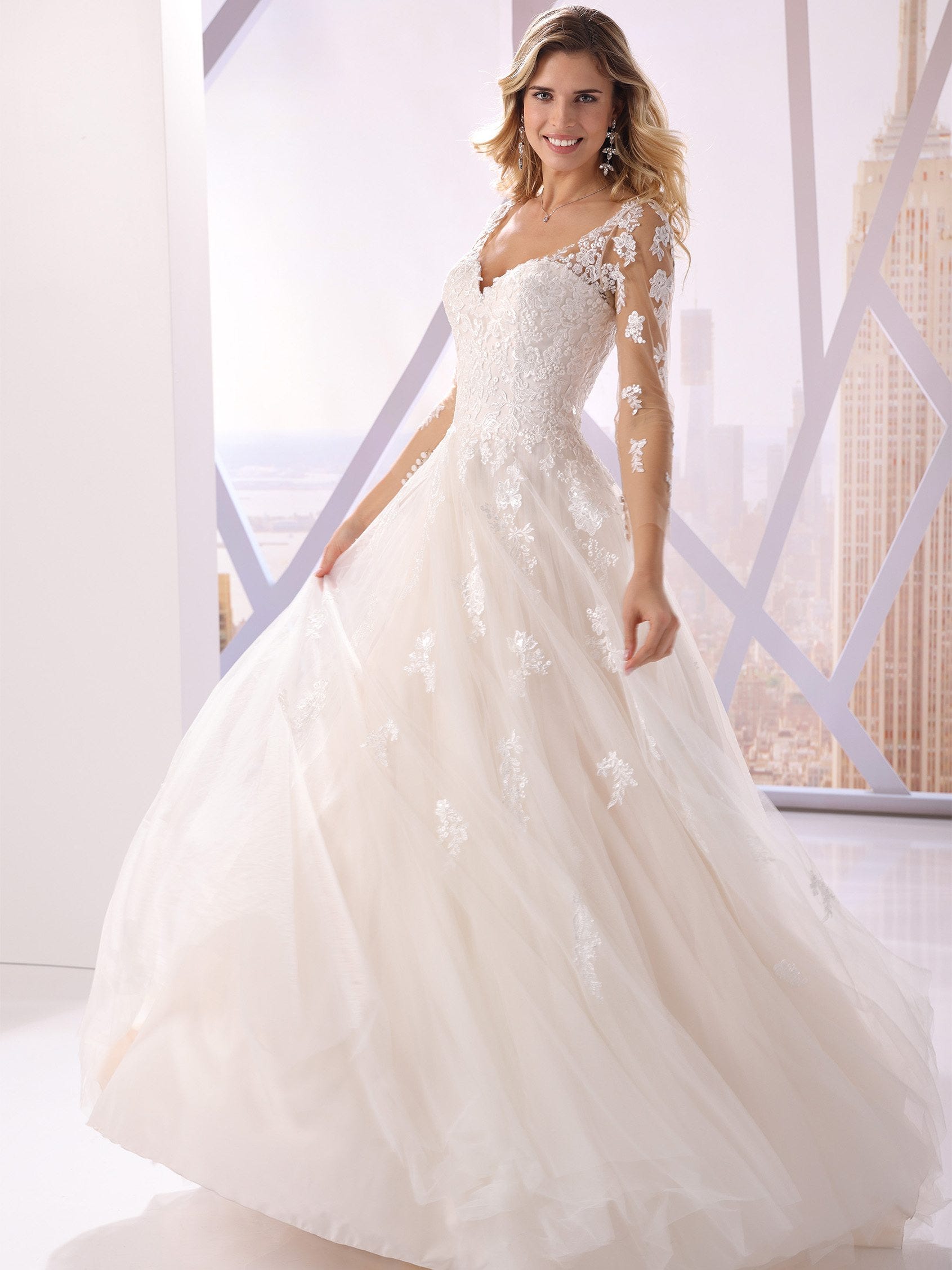 Princess Cut Wedding Dress