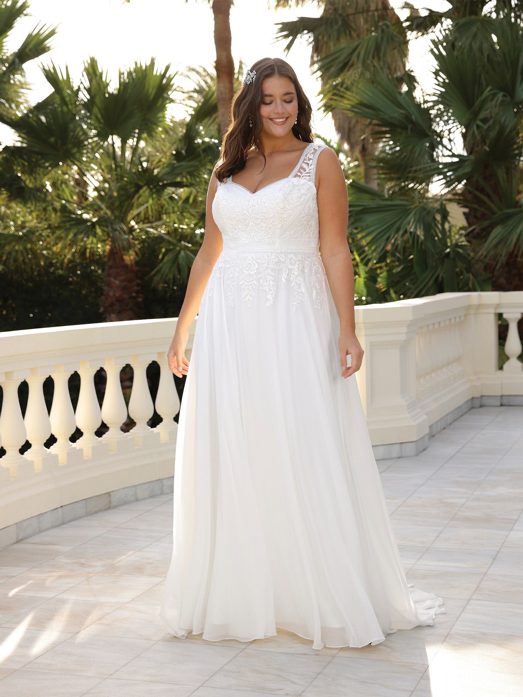 Vestidos novia plus online size